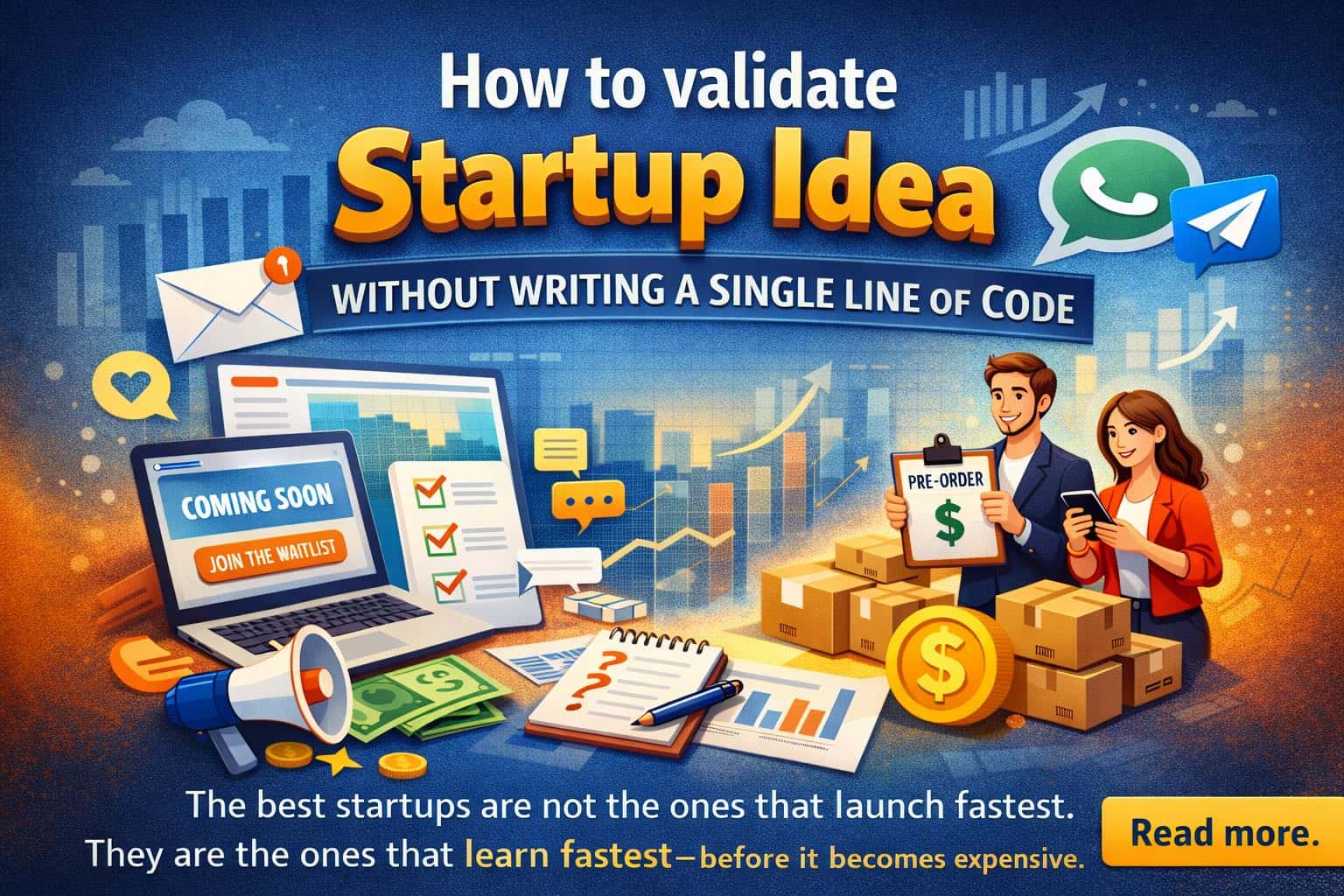 How to Validate a Startup Idea Without Writing a Single Line of Code