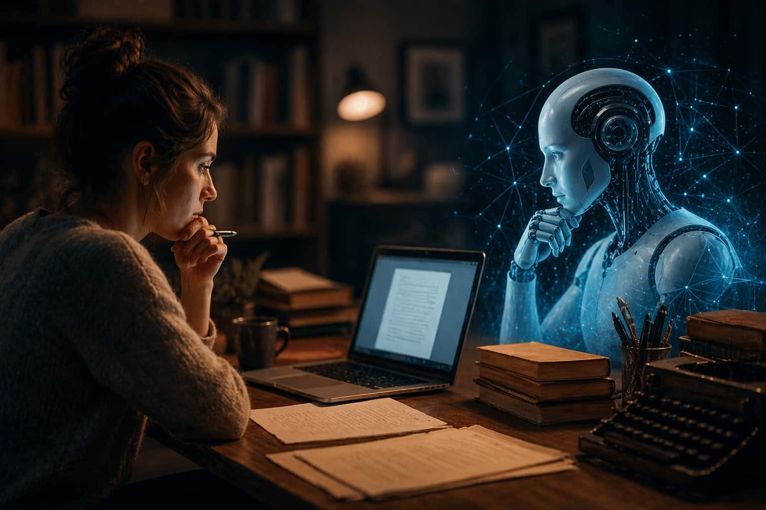 AI replacing copywriters and AI written book controversy
