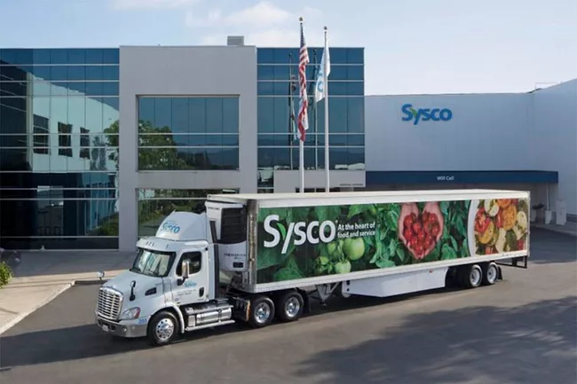 Sysco distribution strategy global food supply chain logistics warehouse