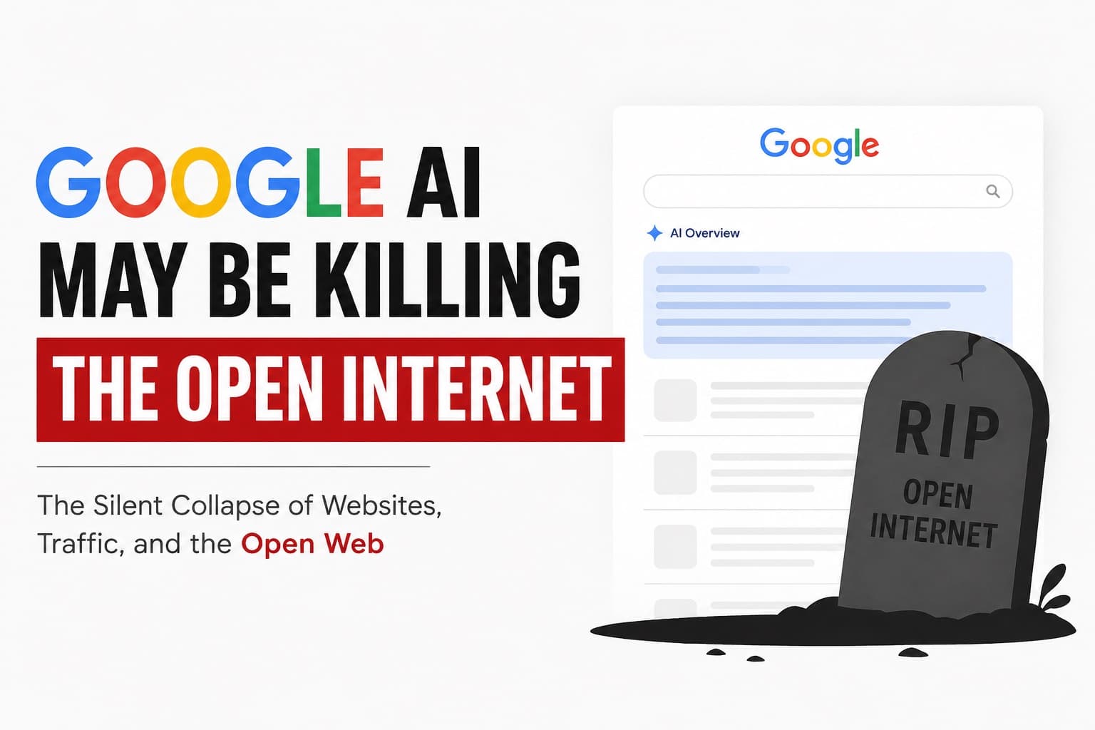 Google’s AI Revolution Is Quietly Killing Millions of Websites