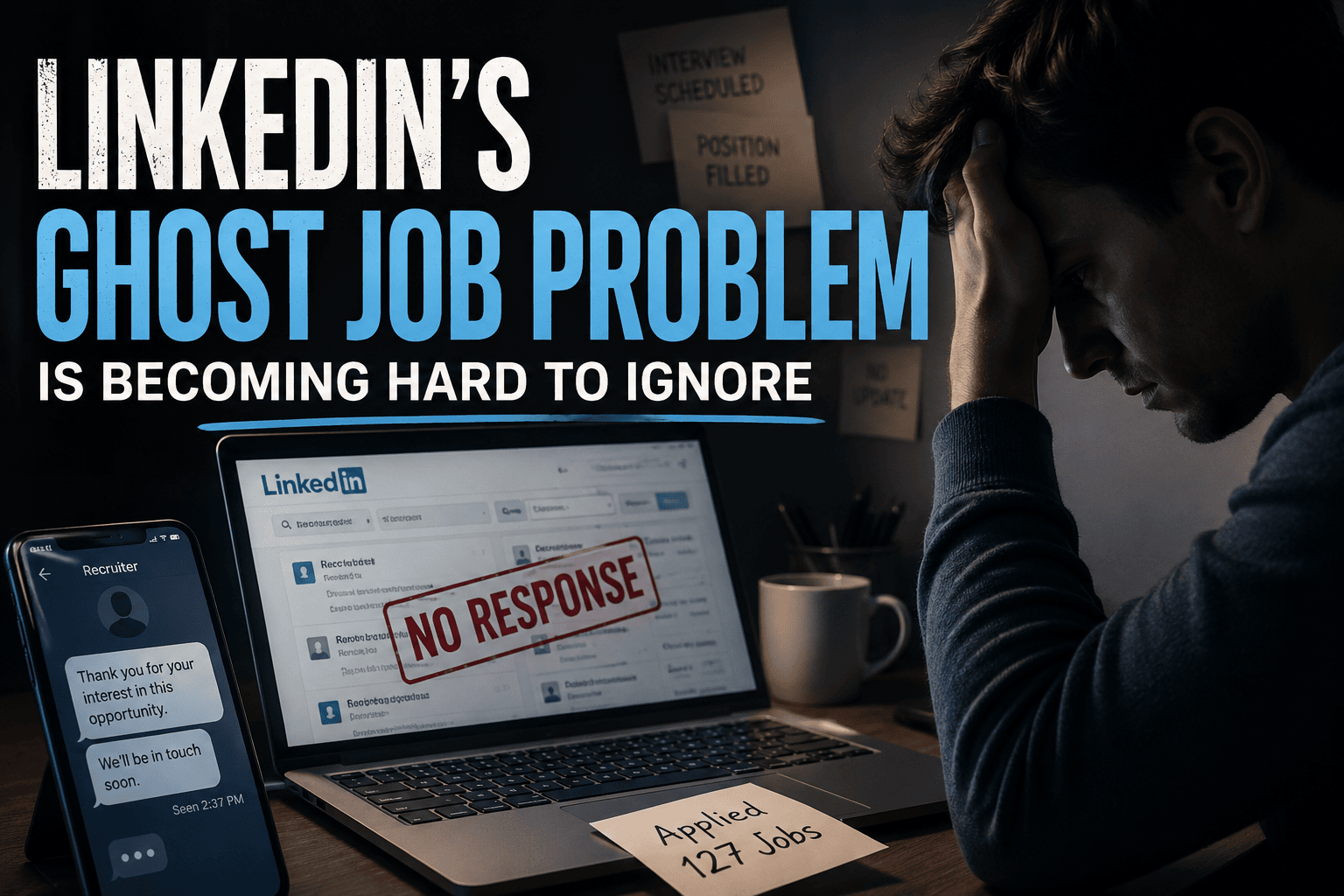 LinkedIn ghost jobs and fake recruiter problem in 2026