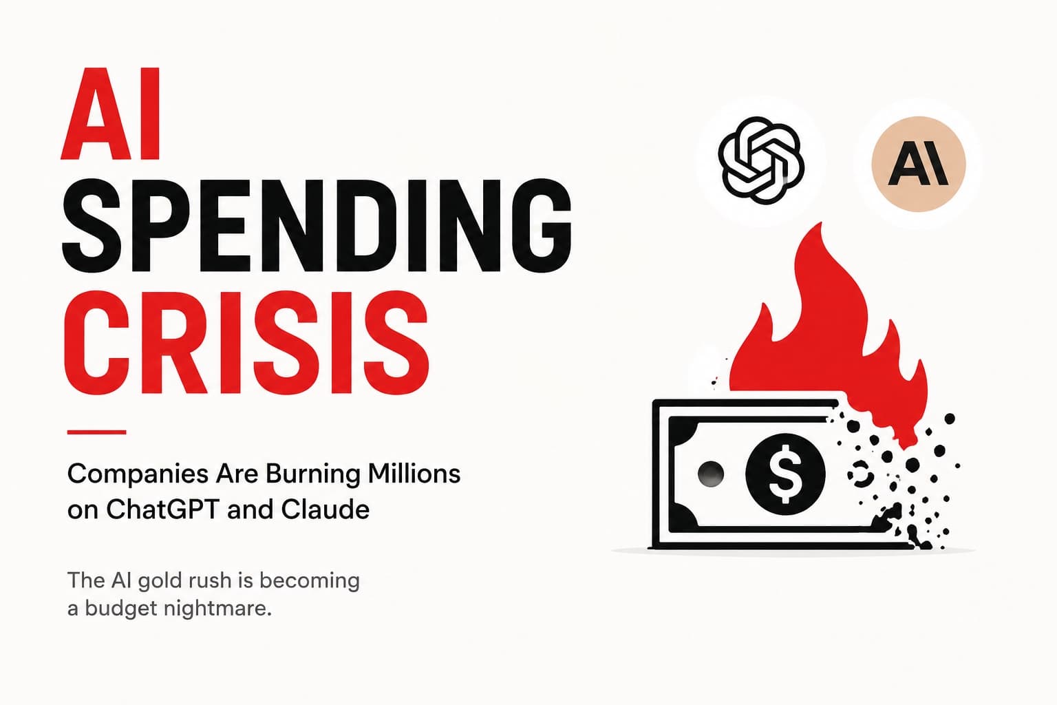 AI Spending Crisis enterprise AI costs and ChatGPT business spending