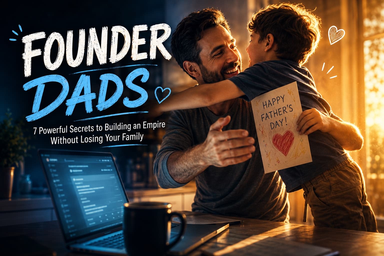 Founders-dad-imfounder founder dads celebrating Father's Day while balancing startup life